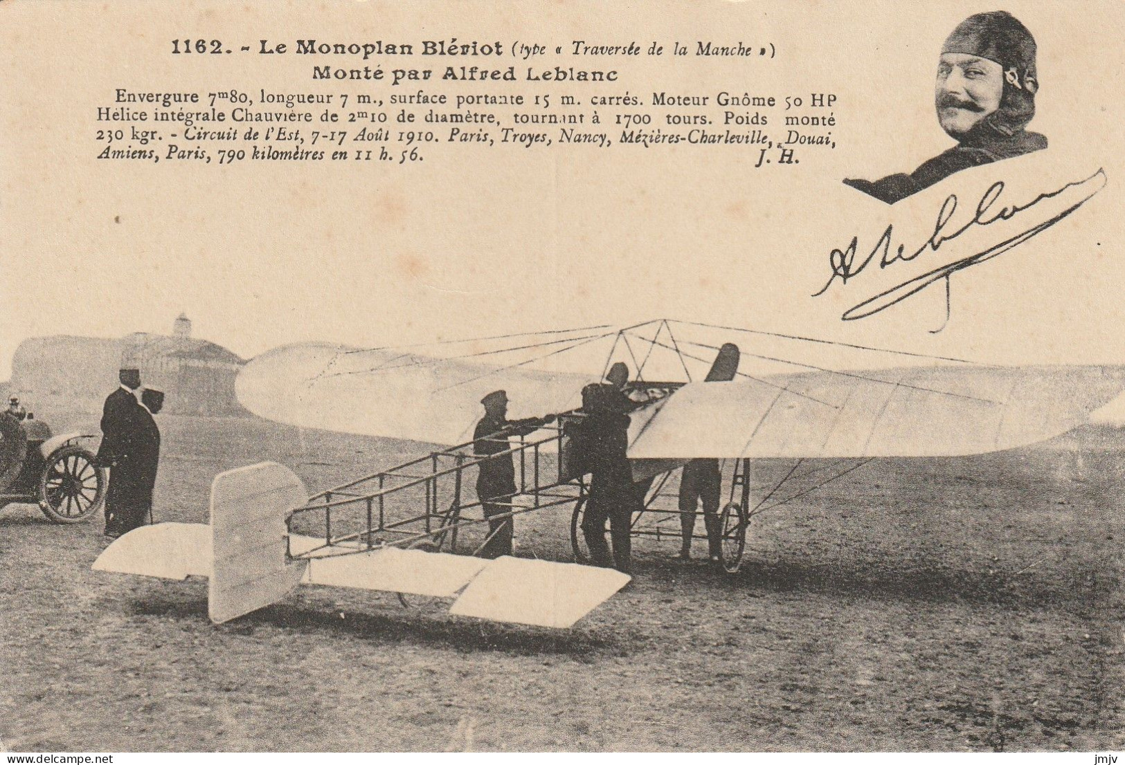 BLERIOT AVEC ALFRED LEBLANC - Flieger