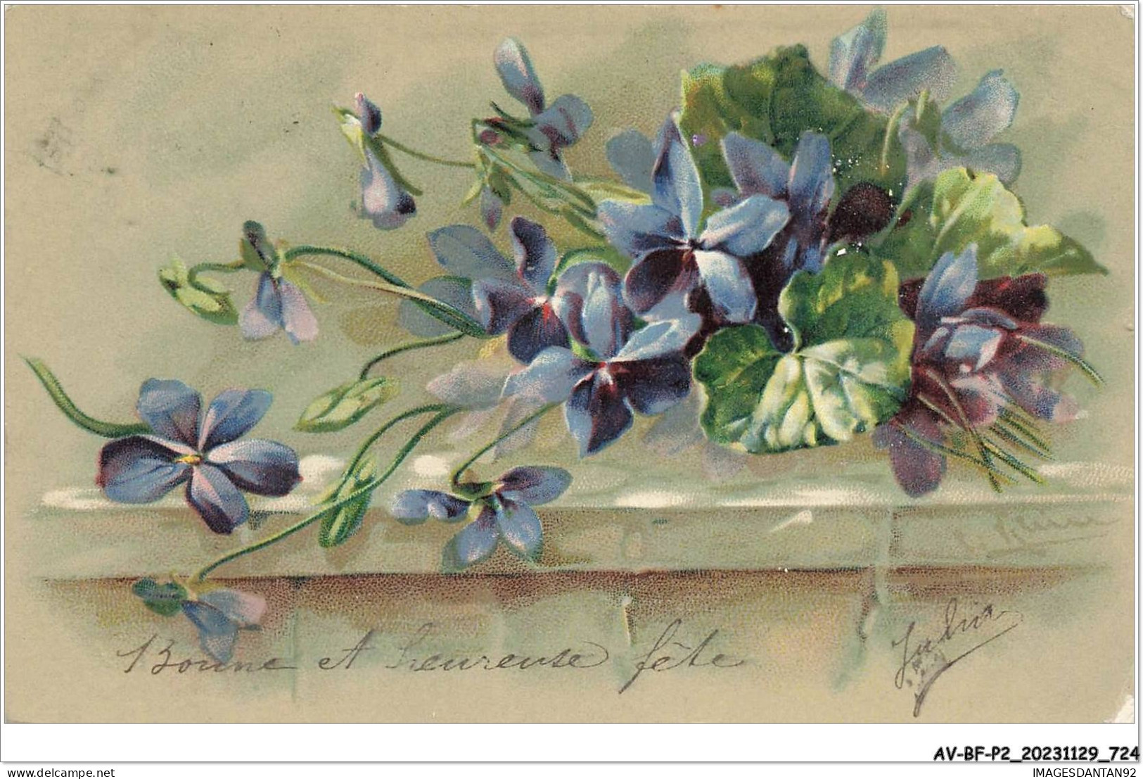 AV-BFP2-0550 - ILLUSTRATEUR - Klein - Bouquet De Violettes - Klein, Catharina