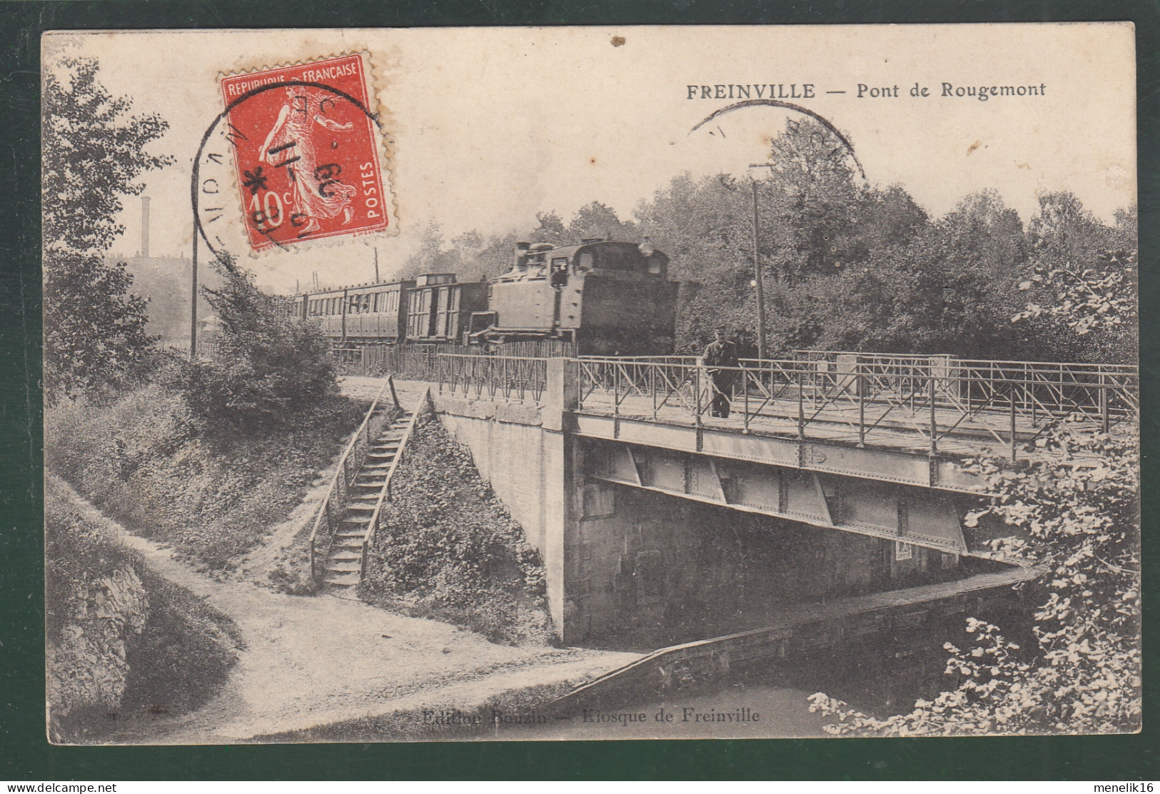 CP - 95 - Freinville - Pont De Rougement - Sonstige & Ohne Zuordnung