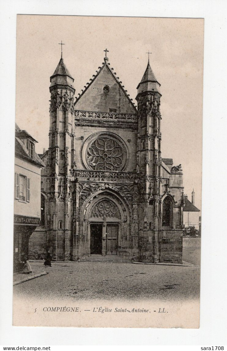 60 COMPIÈGNE, L'église Saint Antoine.  - Compiegne
