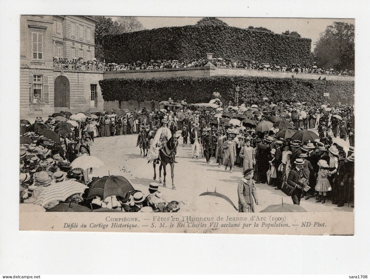 60 COMPIÈGNE, Fêtes Pour Jeanne D'Arc, Défilé Du Cortège. - Compiegne