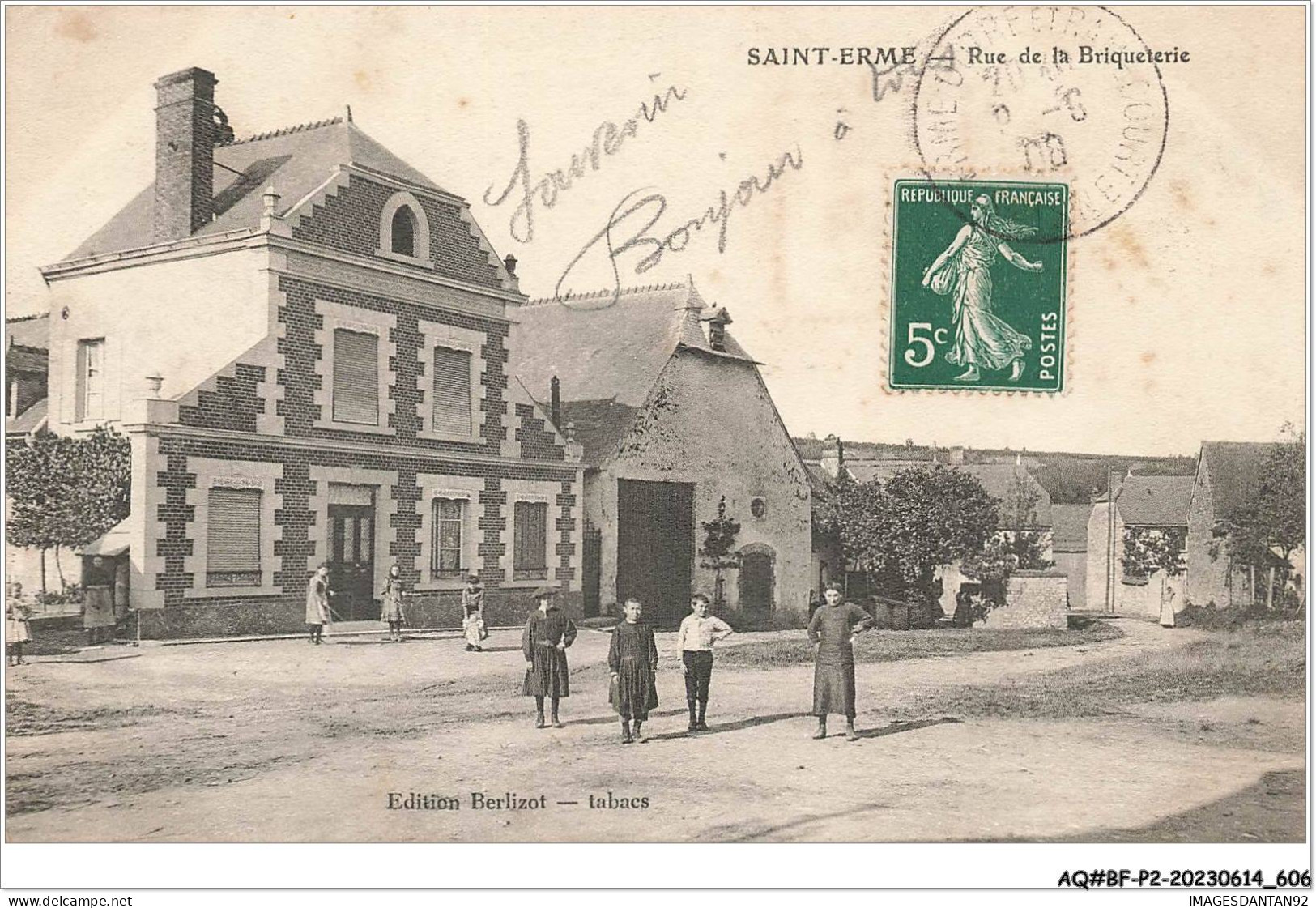 AQ#BFP2-02-0302 - SAINT-ERME - Rue De La Briqueterie - Autres & Non Classés