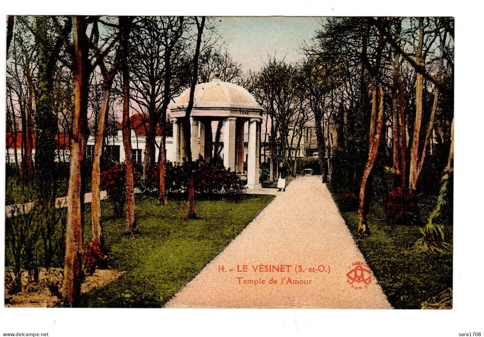 78 LE VÉZINET, Lac De CROISSY.Temple De L'Amour. - Le Vésinet