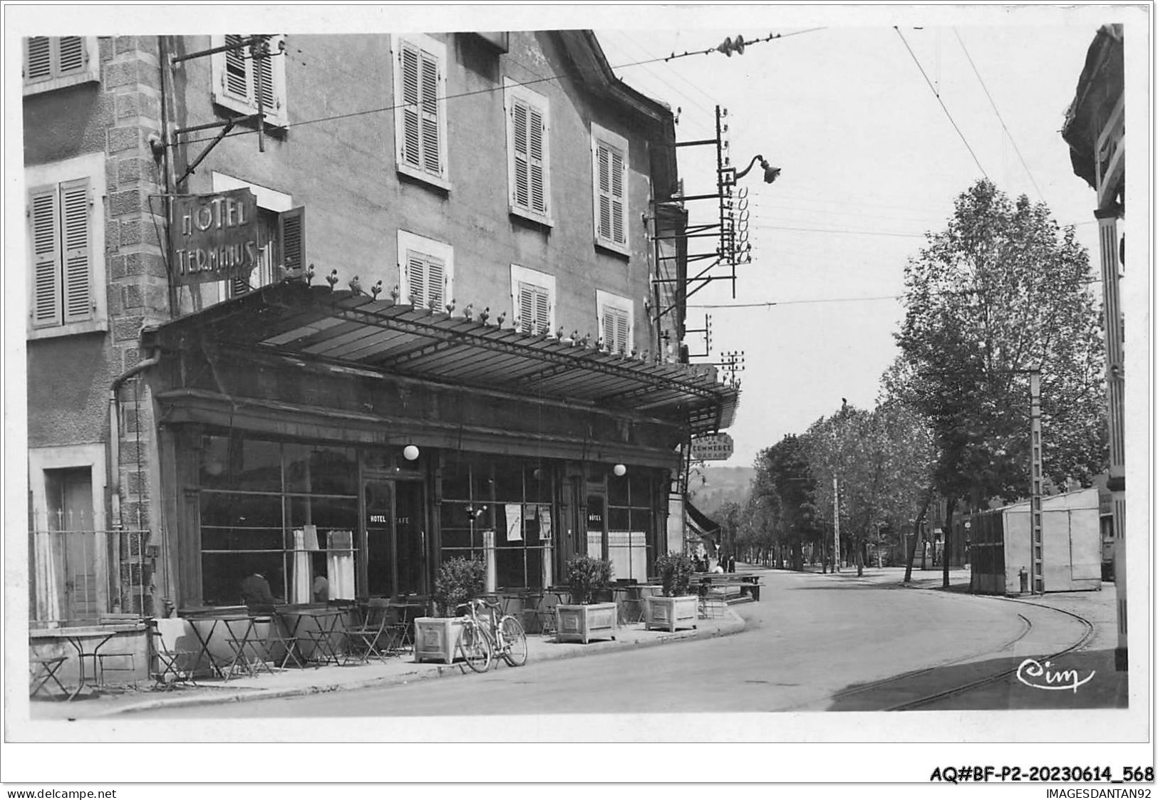 AQ#BFP2-01-0283 - AMBRERIEU-EN-BUGEY - Quartier De La Gare - Hôtel Terminus - Unclassified