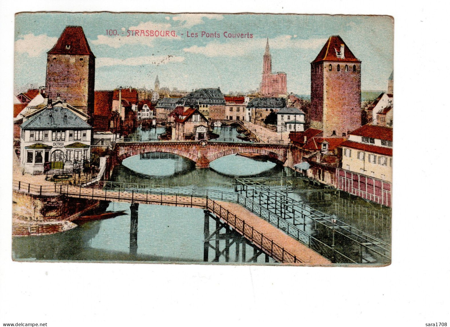 67 STRASBOURG, Les Ponts Couverts. - Strasbourg