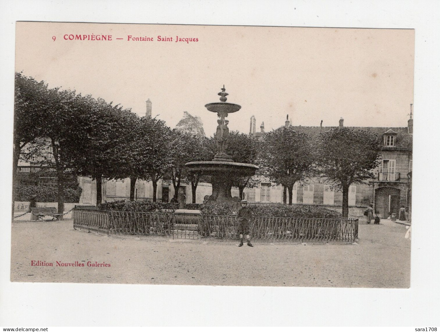 60 COMPIÈGNE, Fontaine Saint Jacques. - Compiegne