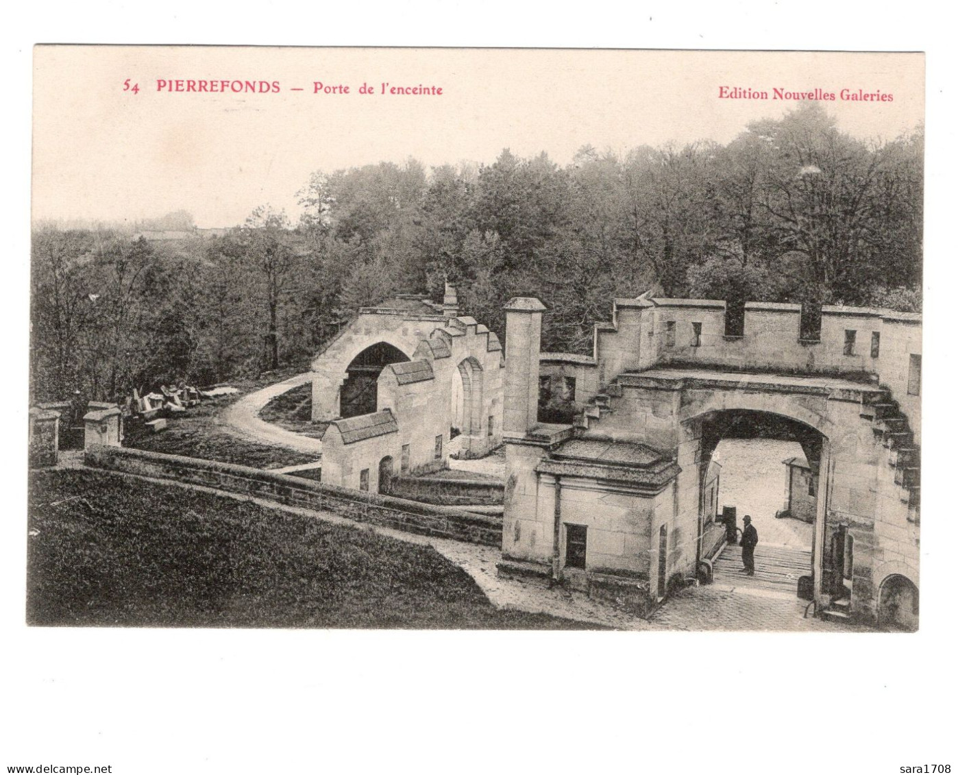 60 PIERREFONDS, Porte De L'enceinte. - Pierrefonds