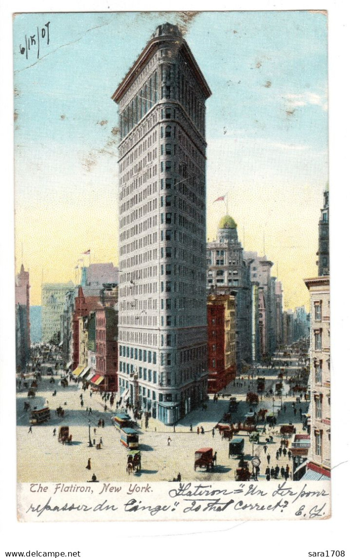 NEW YORK, The Flatiron. 2 SCAN. - Altri Monumenti, Edifici