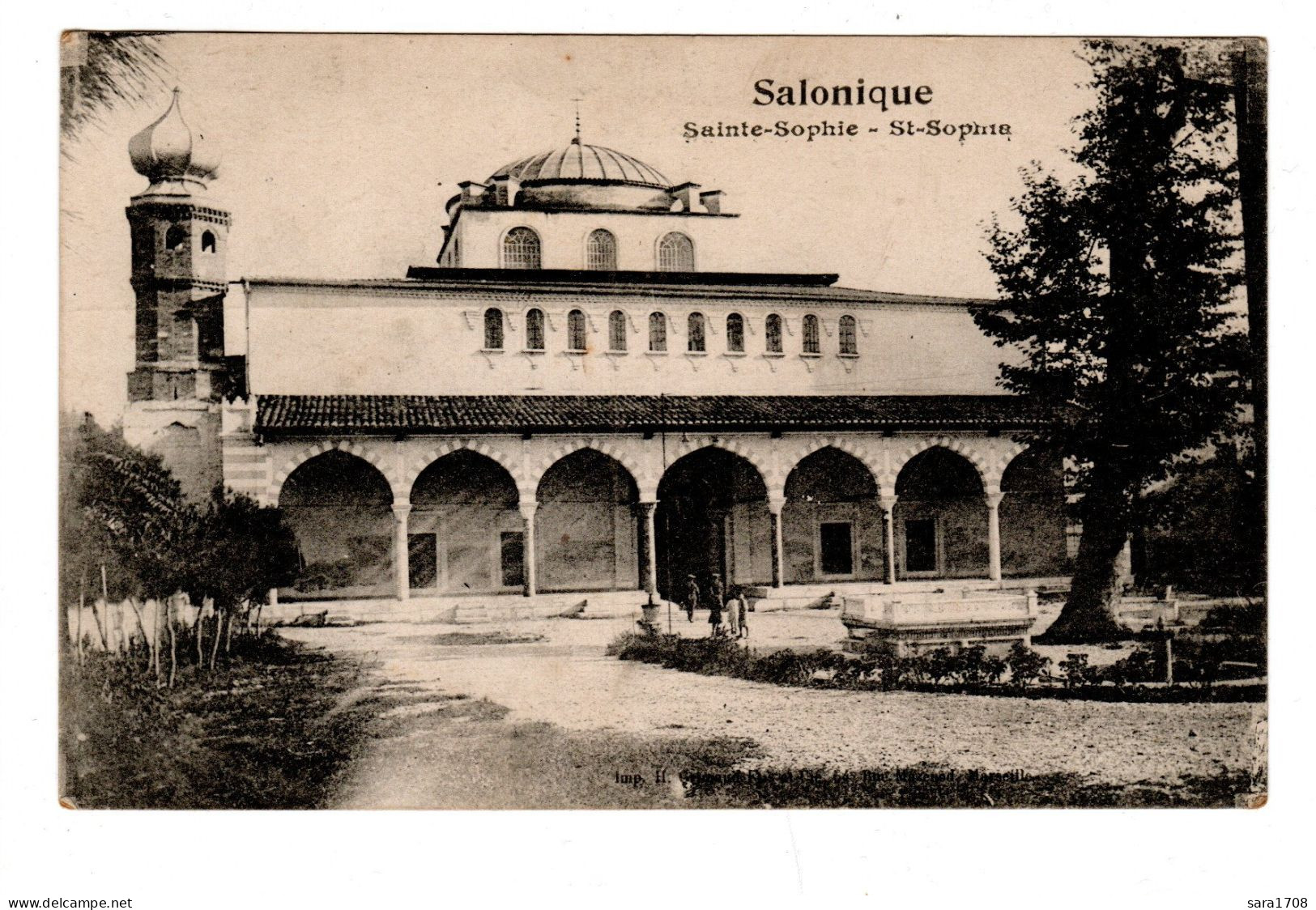 SALONIQUE, Sainte Sophie. - Griechenland