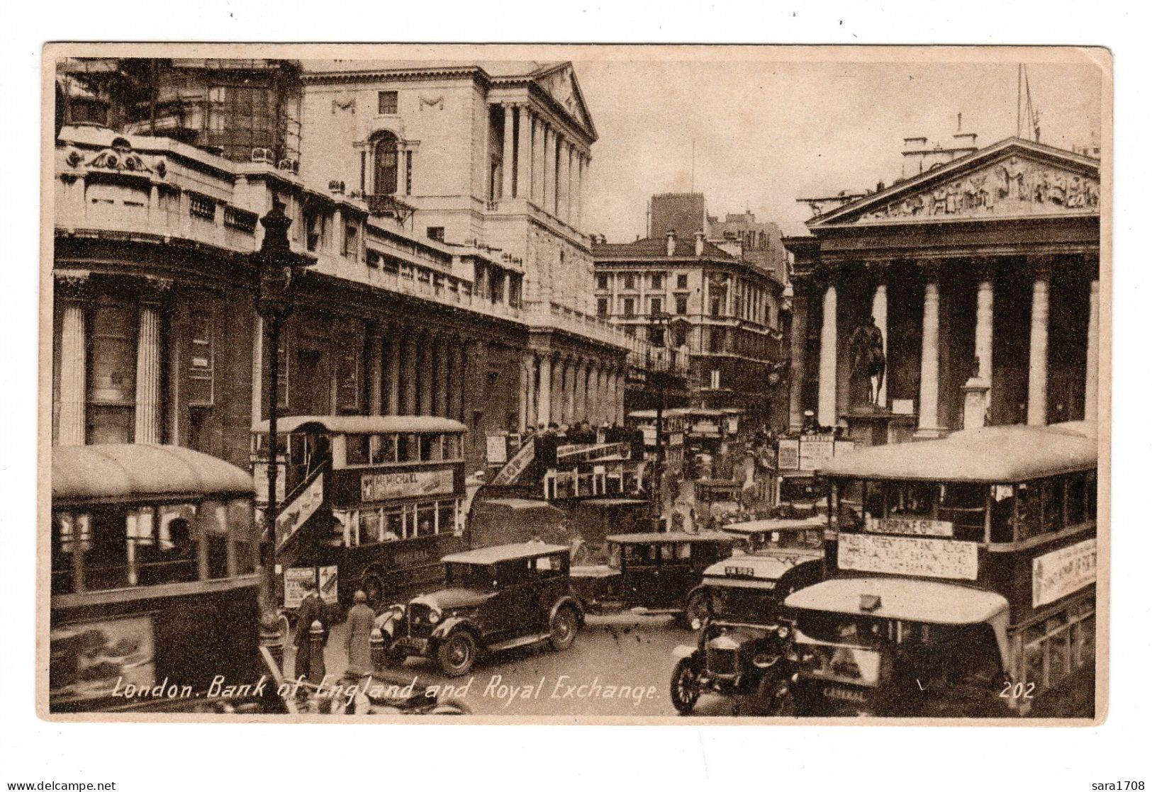 LONDON, Bank Of England And Royal Exchange. - Autres & Non Classés