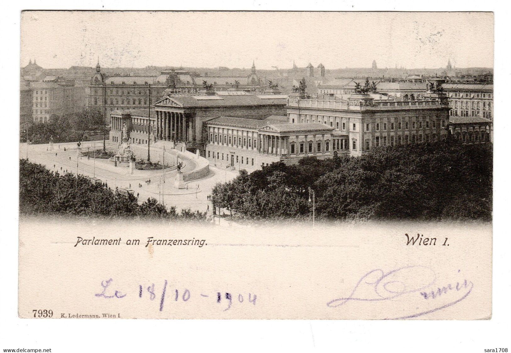 VIENNE, Parlament Am Franzensring. - Sonstige & Ohne Zuordnung