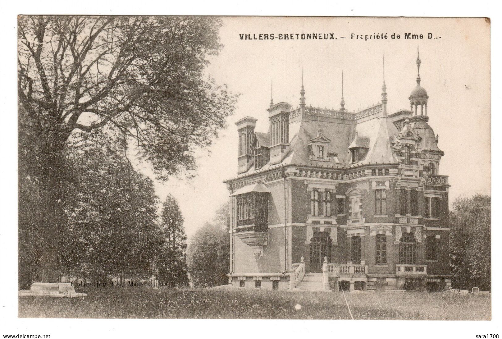 80 VILLERS BRETONNEUX, Propriété De Mme D...... - Villers Bretonneux