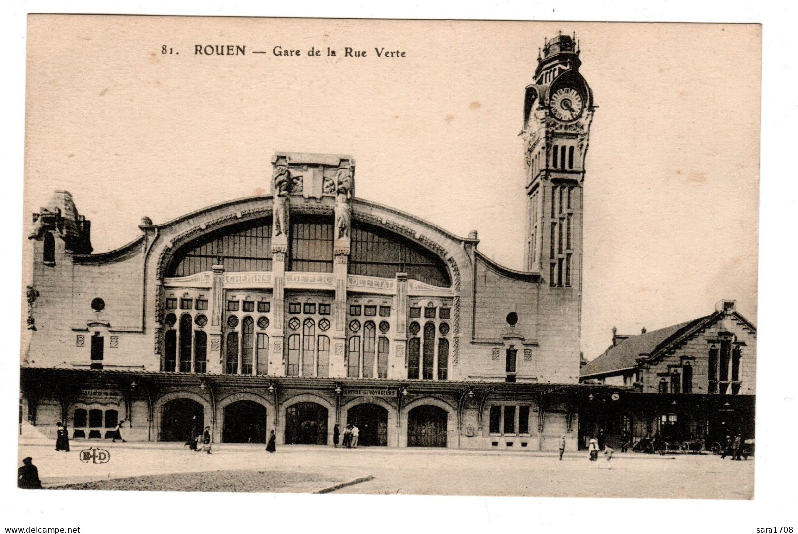 76 ROUEN, Gare De La Rue Verte. 2 SCAN. - Rouen