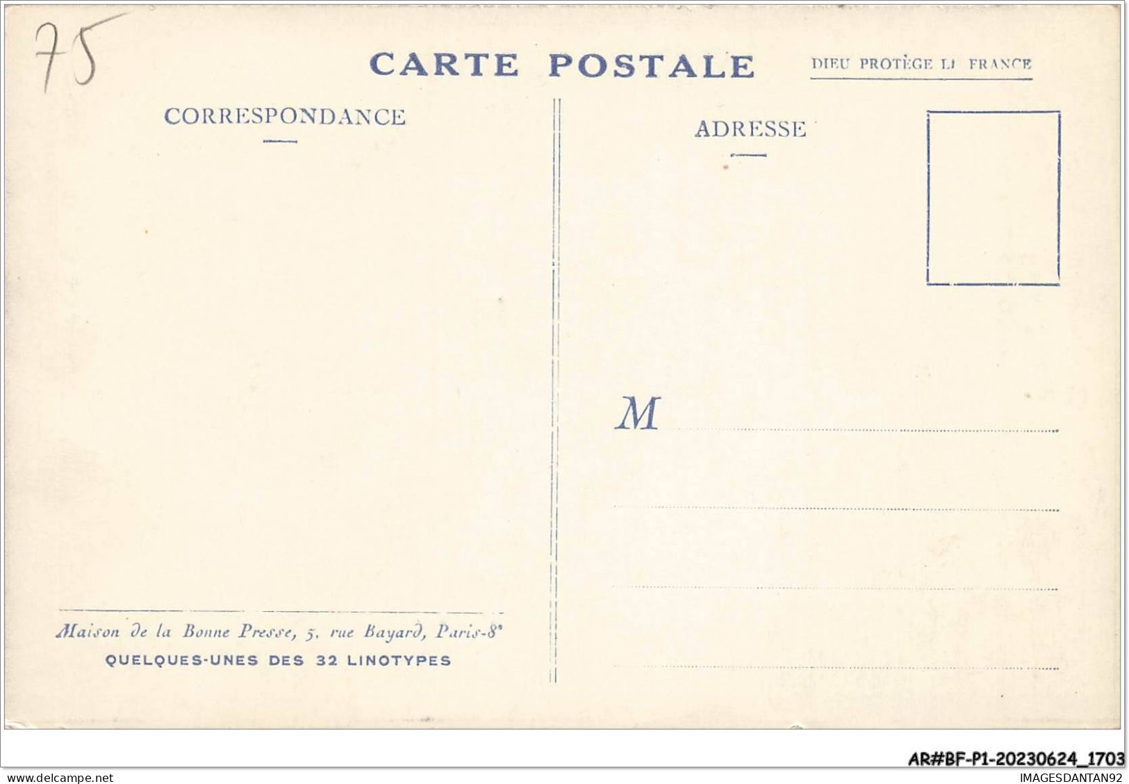 AR#BFP1-75-0851 - PARIS VIII - Maison De La Bonne Presse - Quelques-une Des 32 Linotypes - Paris La Nuit