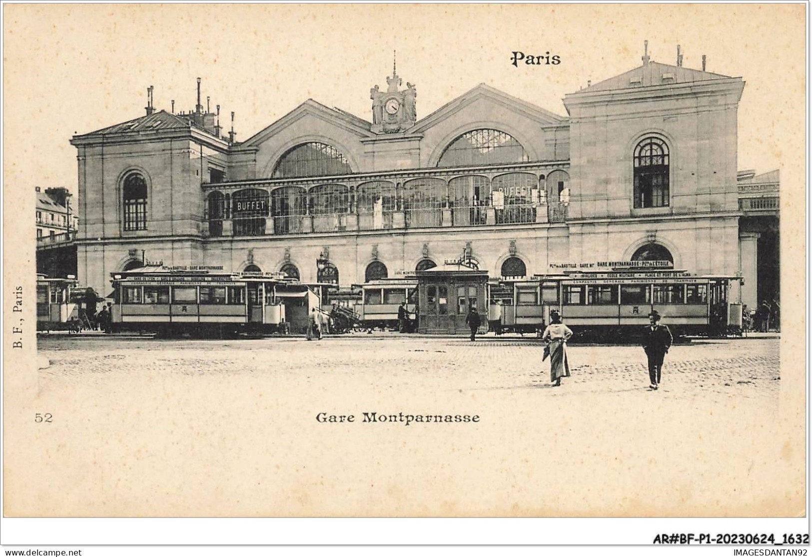 AR#BFP1-75-0816 - PARIS - Gare Montparnasse - Paris By Night