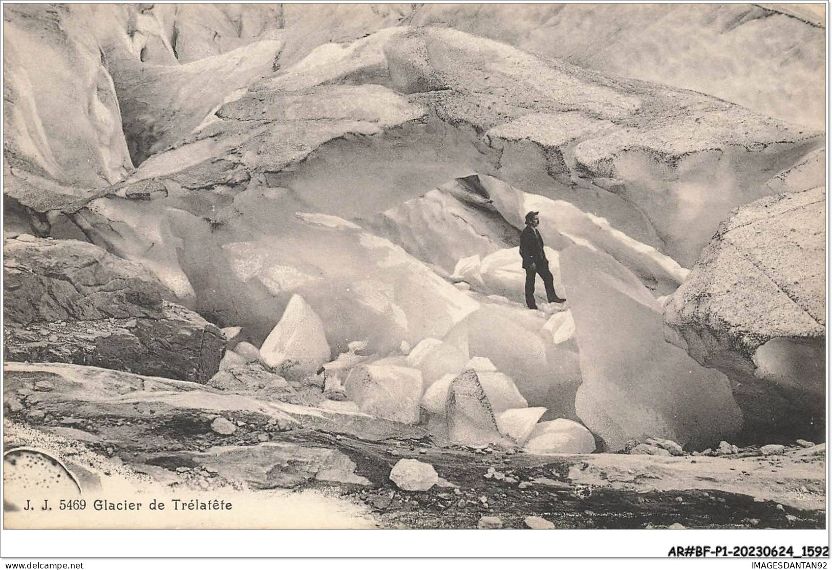 AR#BFP1-74-0796 - Glacier De TRELAFETE - Autres & Non Classés