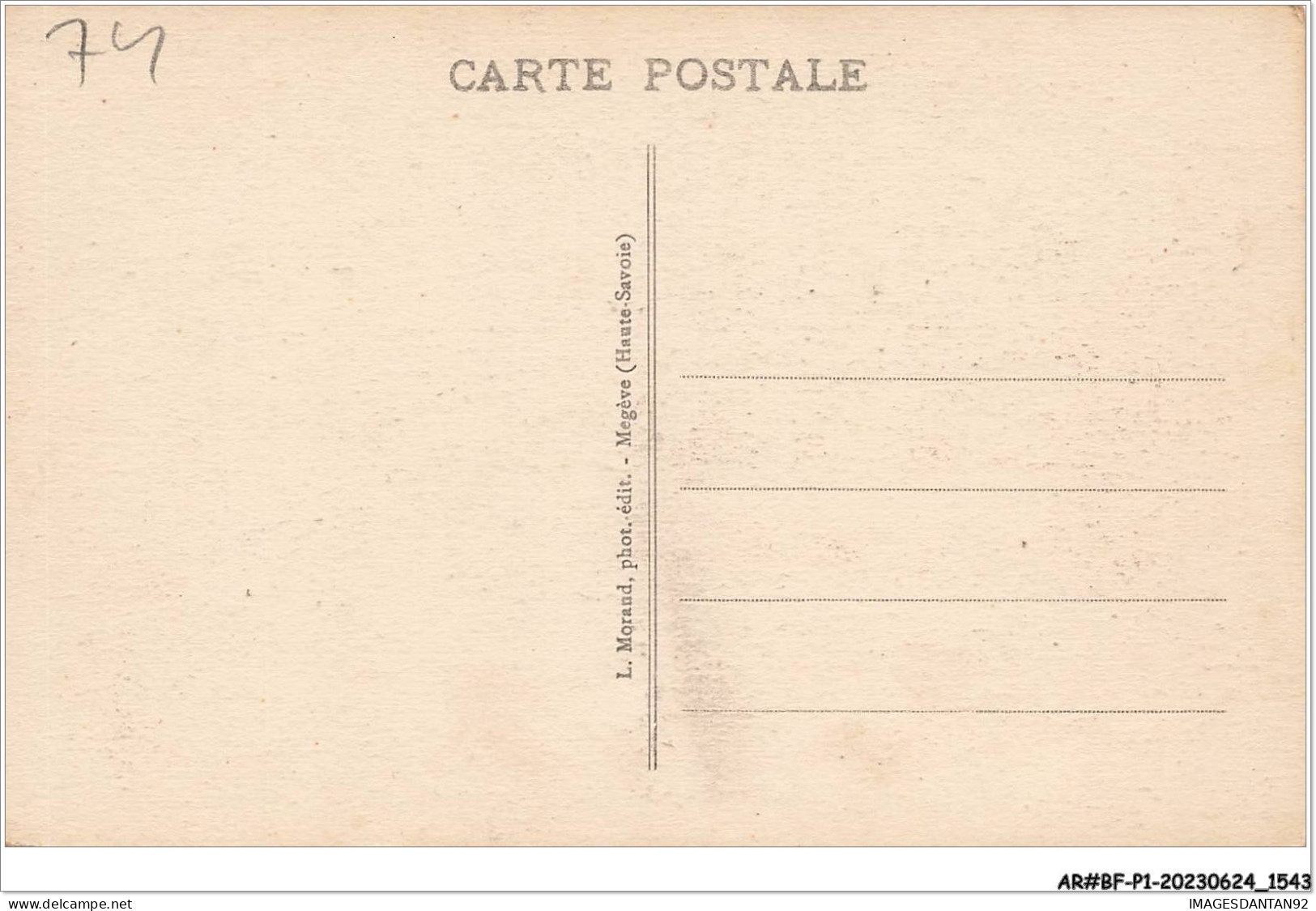 AR#BFP1-74-0771 - LE FAYET - Les Hôtels - Autres & Non Classés