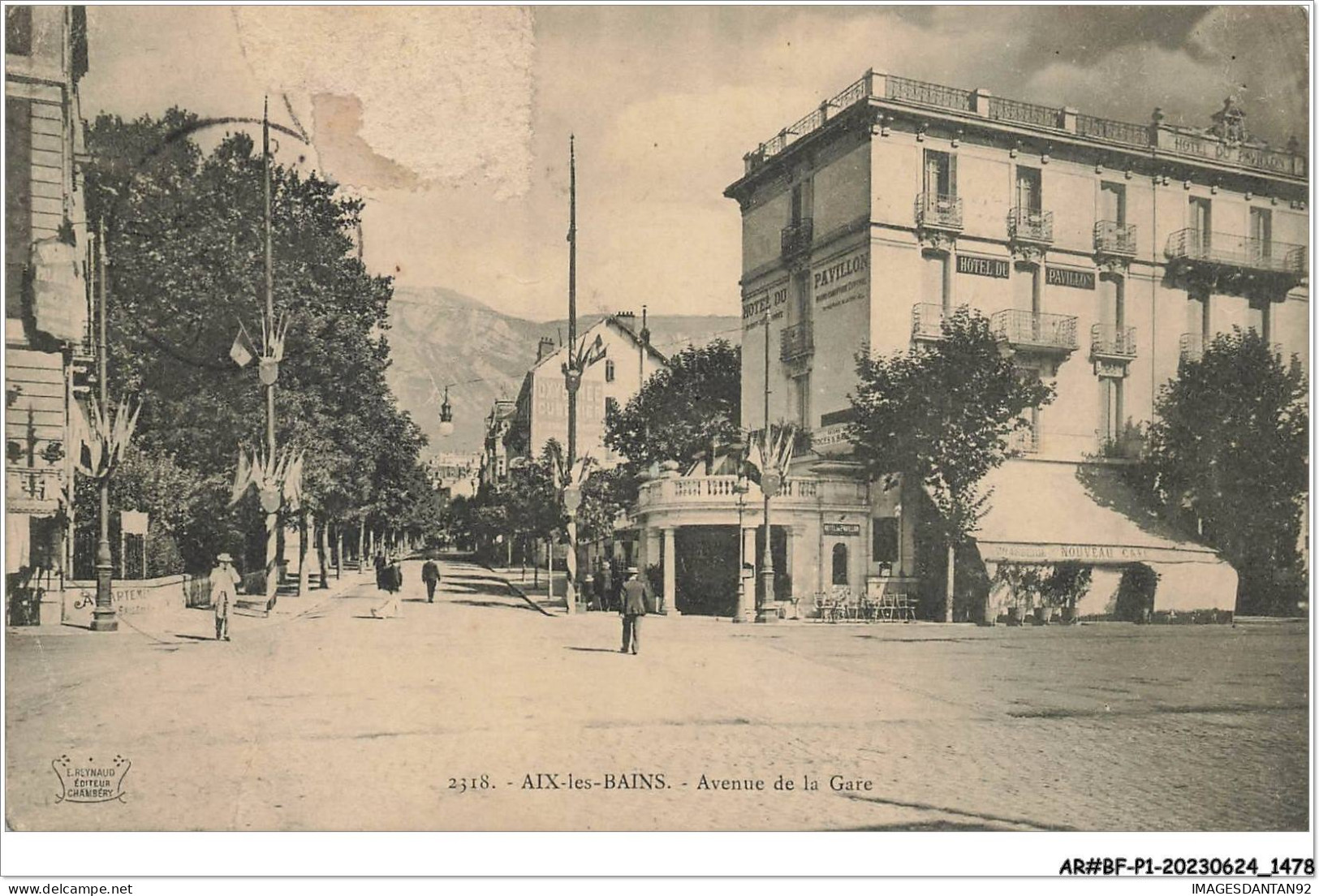 AR#BFP1-73-0739 - AIX-LES-BAINS - Avenue De La Gare - Aix Les Bains