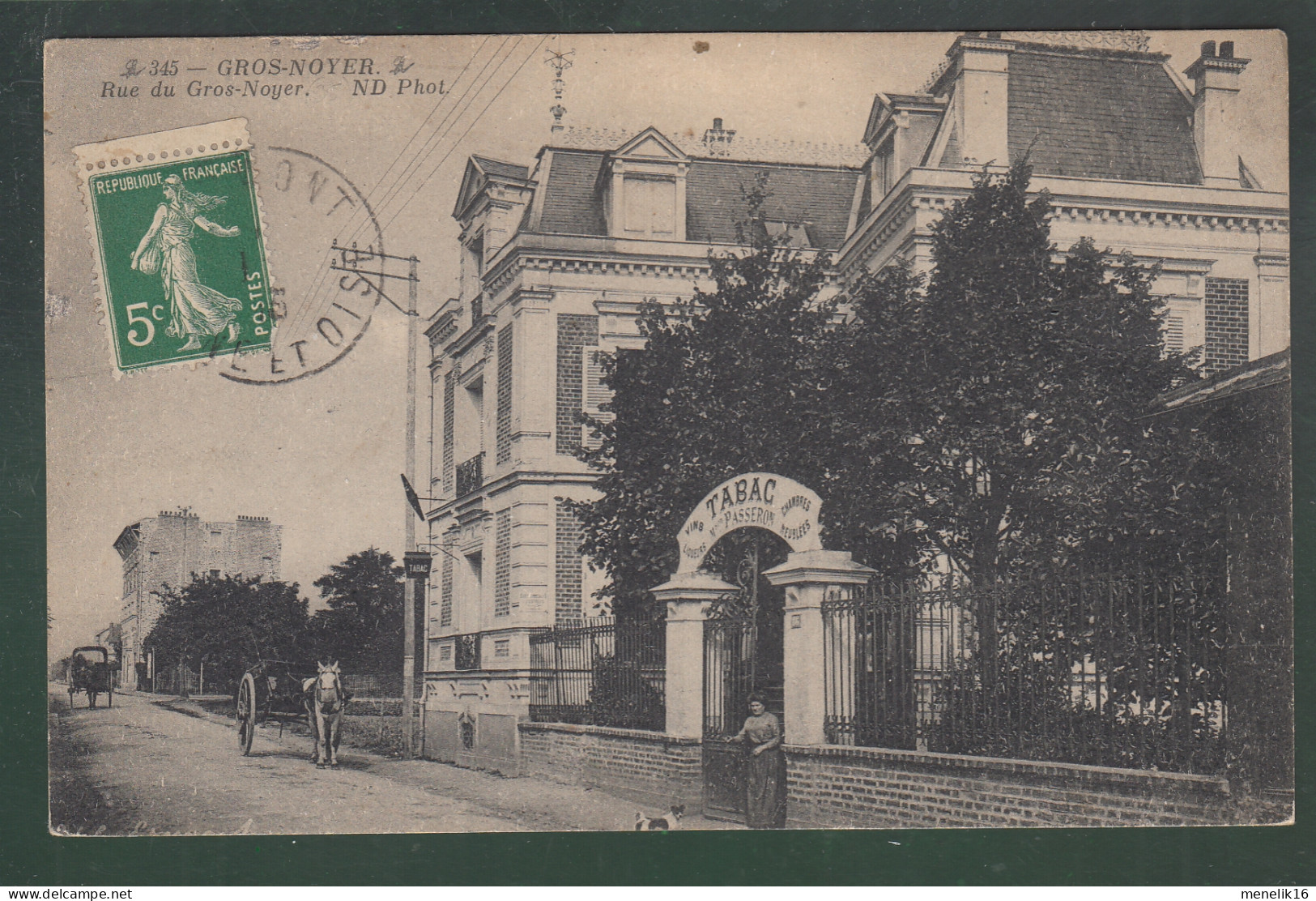 CP - 95 - Gros-Noyer - Rue Du Gros-Noyer - Other & Unclassified