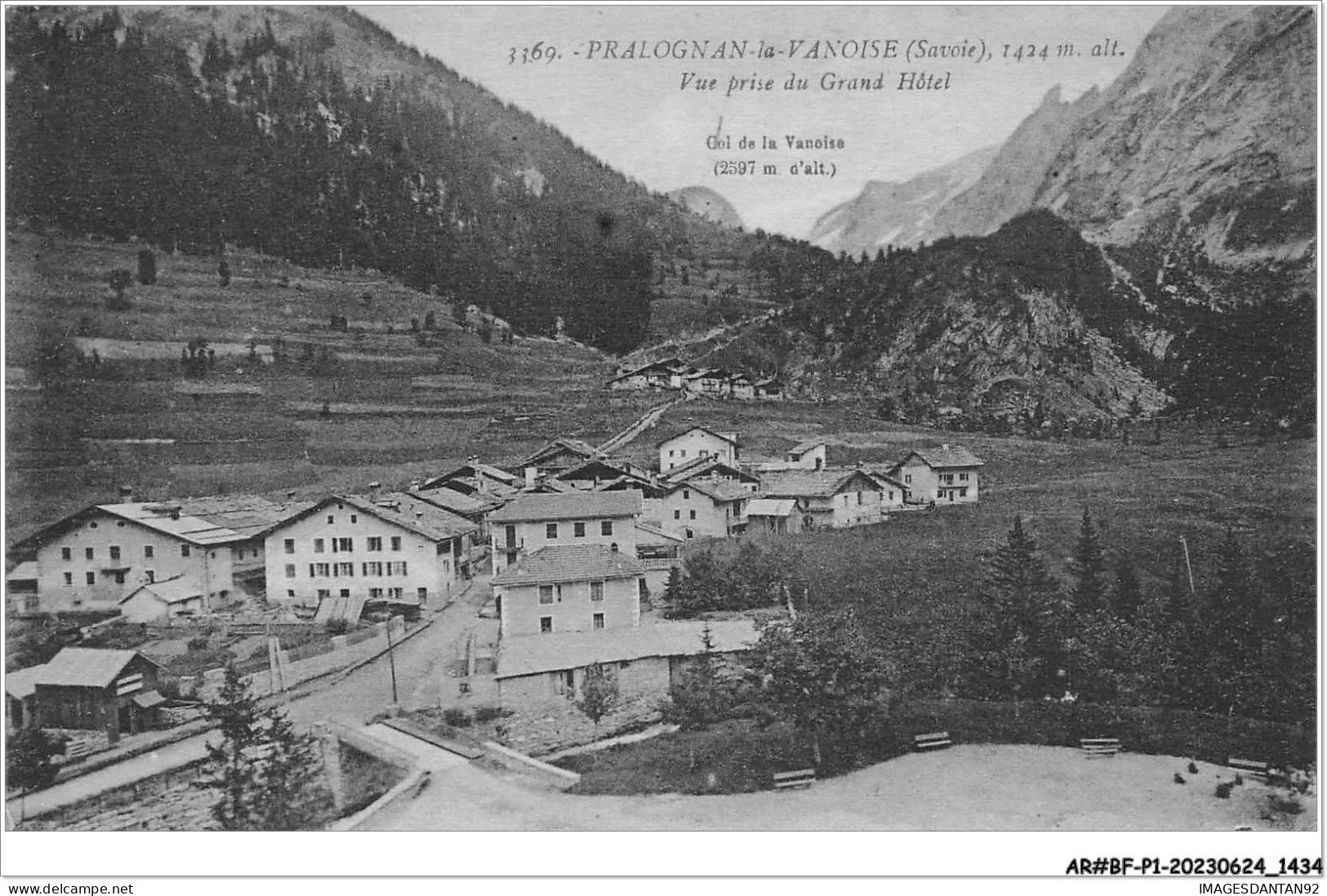 AR#BFP1-73-0717 - PRALOGNAN-LA-VANOISE - Vue Prise Du Grand Hôtel - Pralognan-la-Vanoise