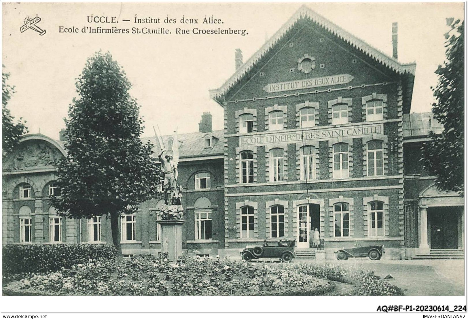 AQ#BFP1-BELGIQUE-0112 - UCCLE - Institut Des Deux Alice - école D'infirmières St-Camille - Rue Croeselenberg - Educazione, Scuole E Università