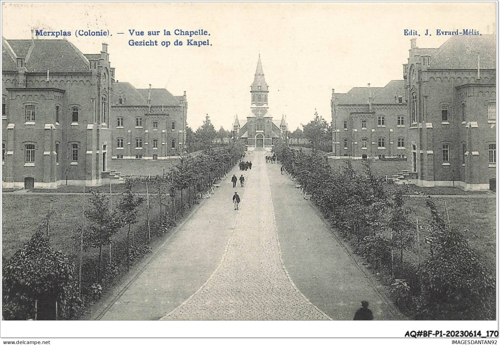 AQ#BFP1-BELGIQUE-0086 - MERXPLAS - Vue Sur La Chapelle - Merksplas