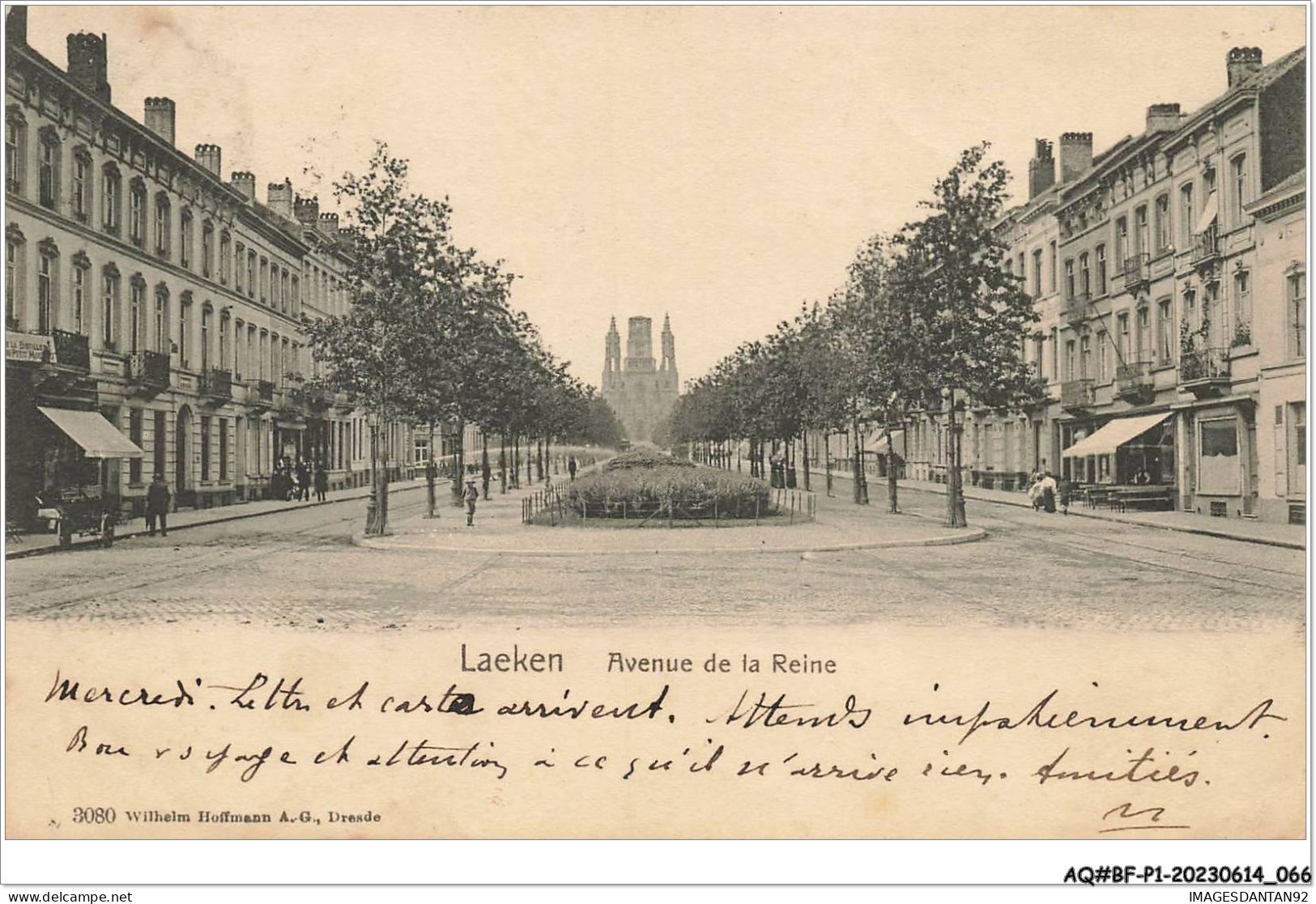 AQ#BFP1-BELGIQUE-0034 - LAEKEN - Avenue De La Reine - Prachtstraßen, Boulevards