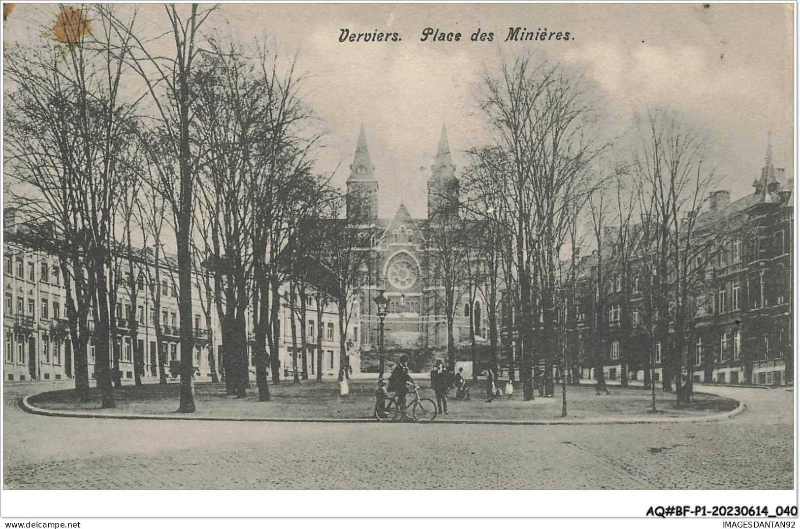 AQ#BFP1-BELGIQUE-0021 - VERVIERS - Place Des Minières - Vignette Des Exposition Des Arts Et Métiers - Verviers