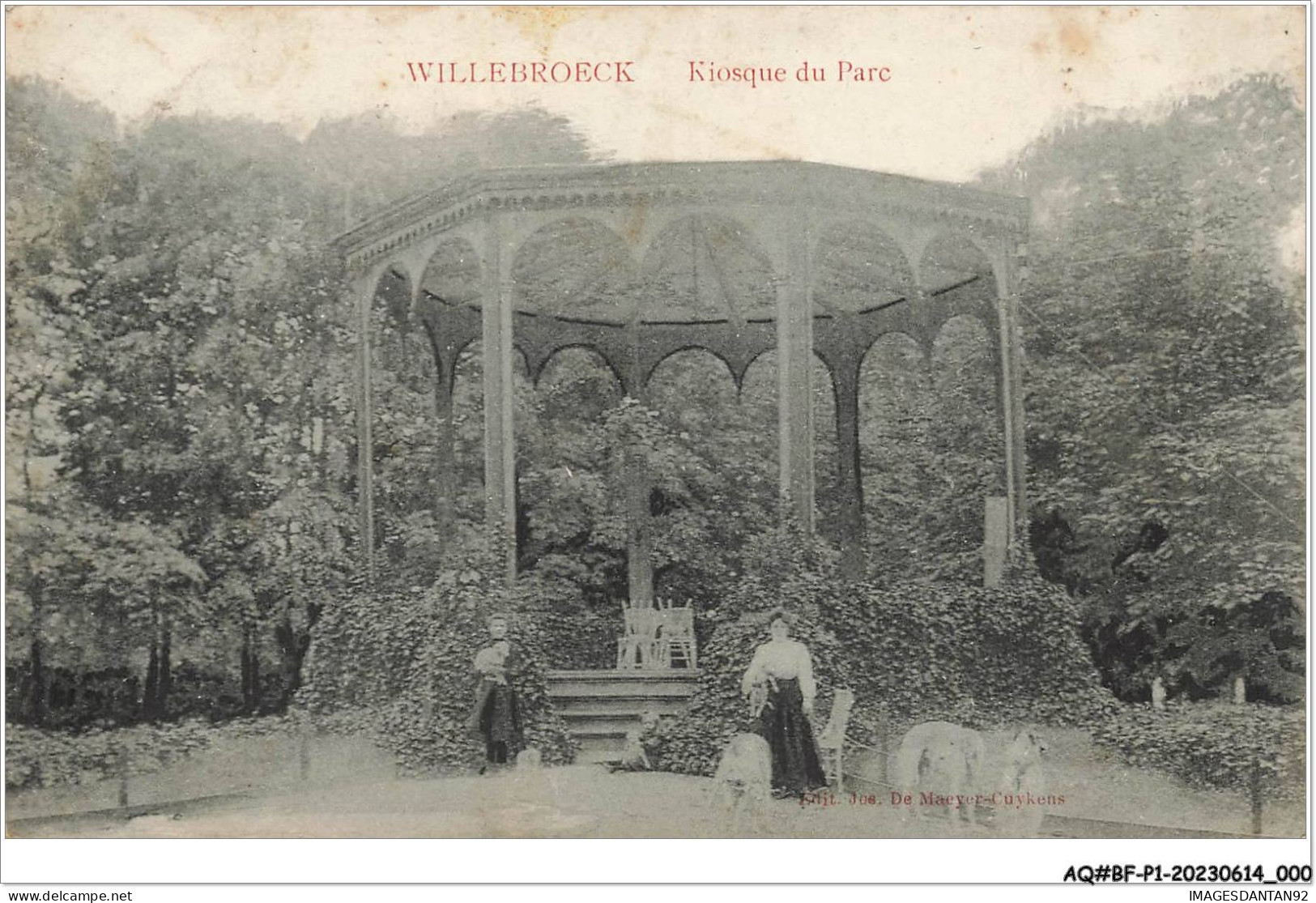 AQ#BFP1-BELGIQUE-0001 - WILLEBROECK - Kiosque Du Parc - Willebrök