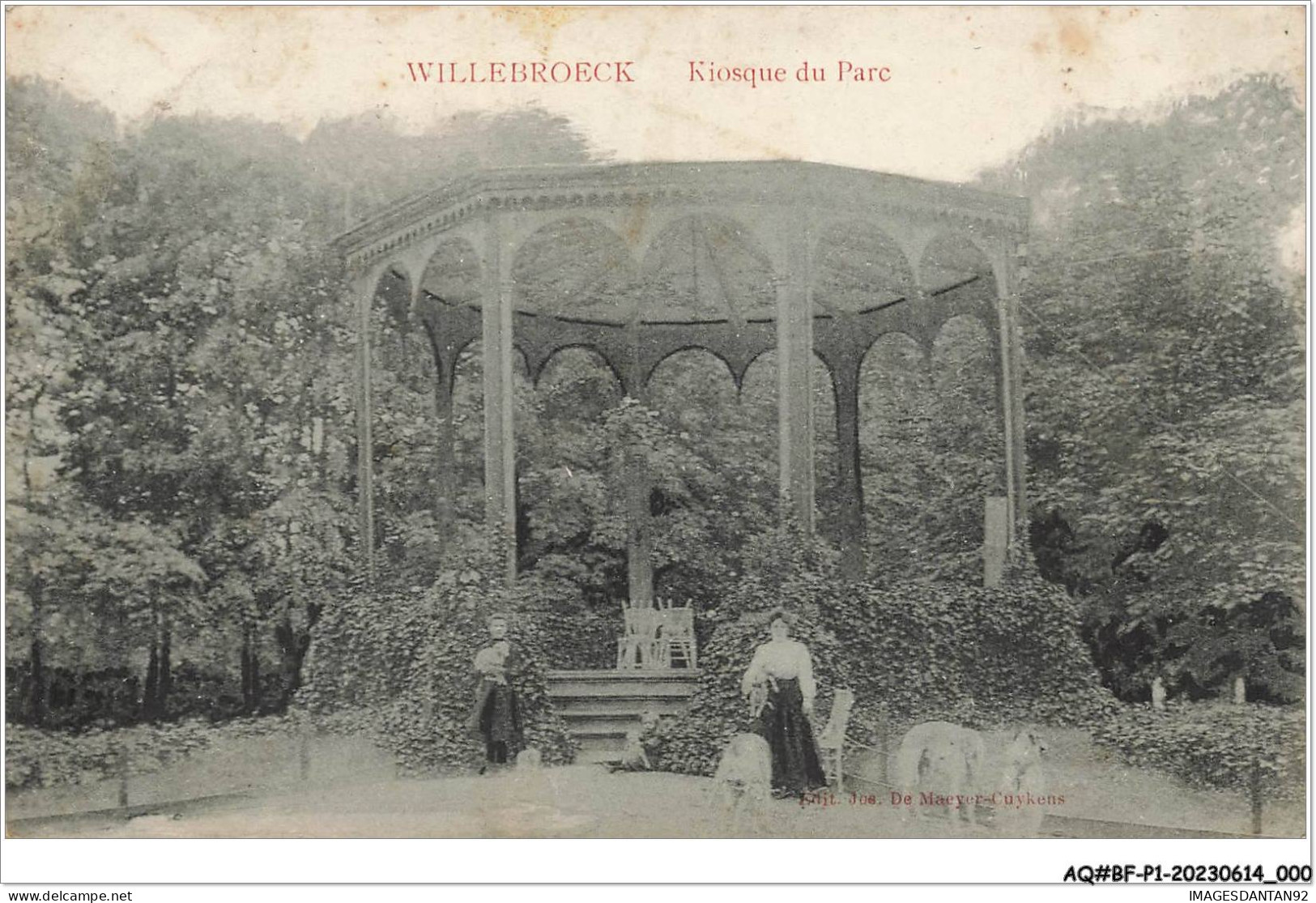 AQ#BFP1-BELGIQUE-0001 - WILLEBROECK - Kiosque Du Parc - Willebroek