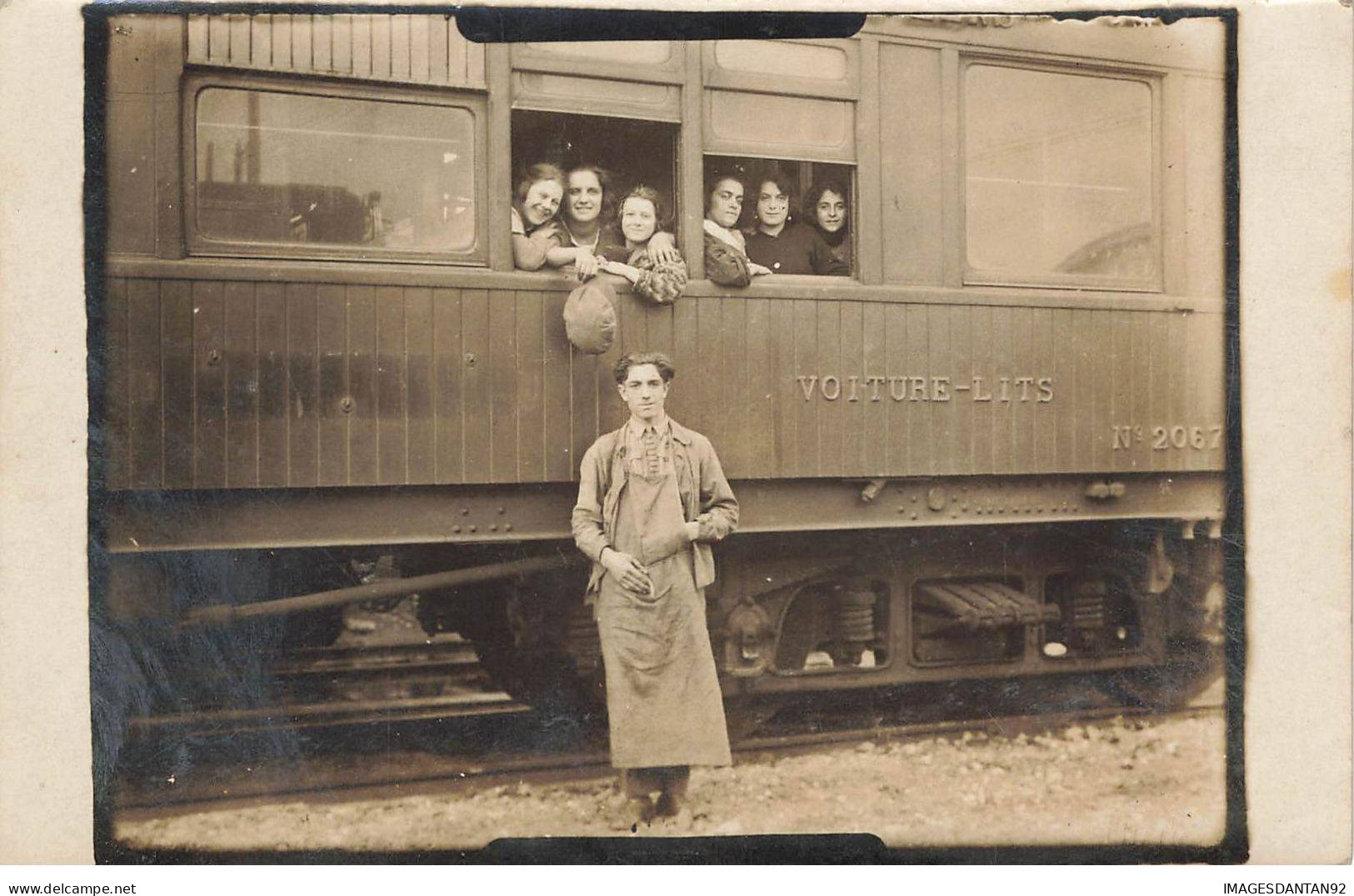 94 VALENTON VAL POMPADOUR #FG56497 COMPAGNIE INTERNATIONALE DES WAGONS LITS CARTE PHOTO - Valenton