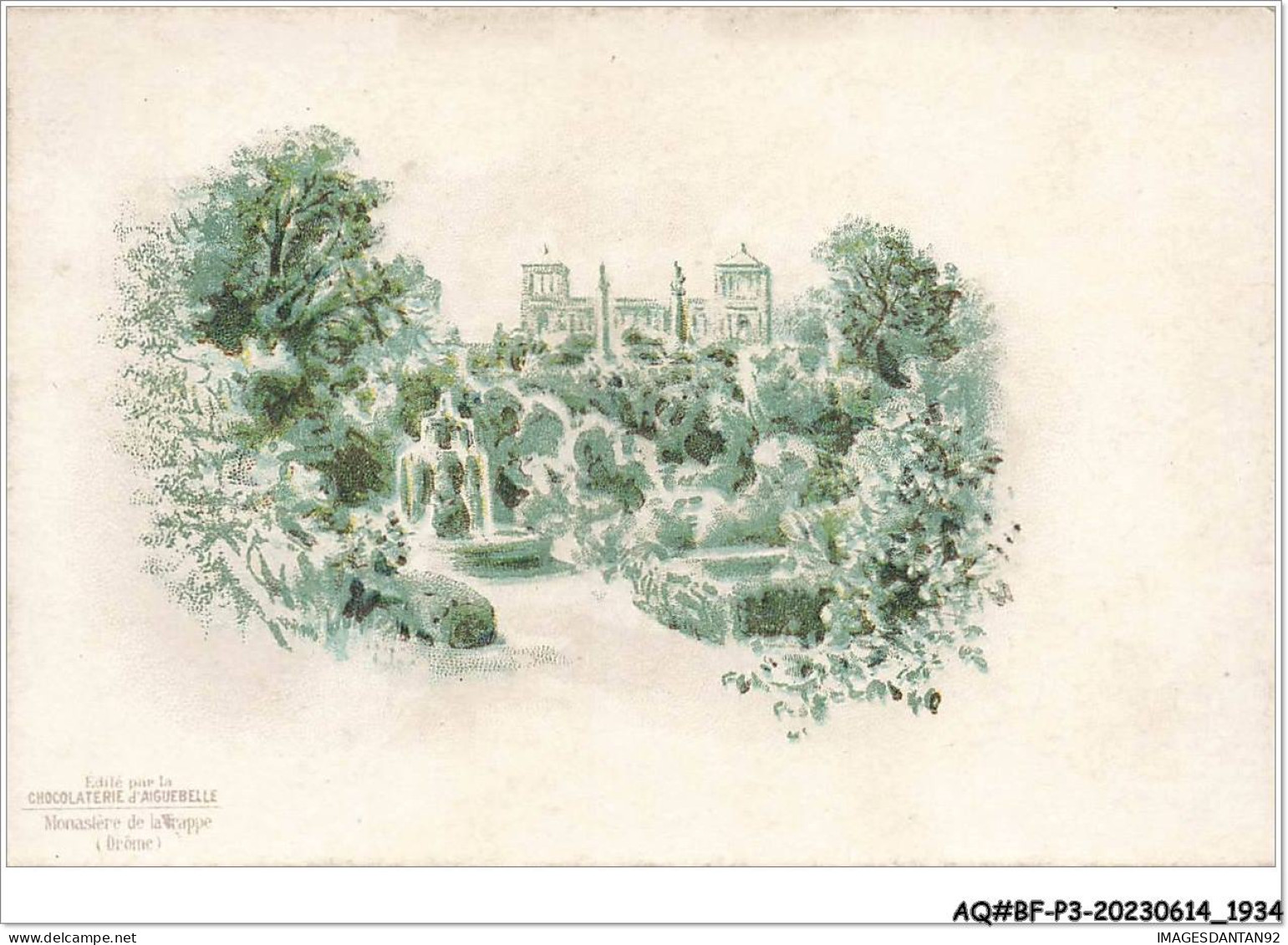 AQ#BFP3-CHROMOS-0965 - CHOCOLAT D'AIGUEBELLE - Monastère De La Trappe - Aiguebelle