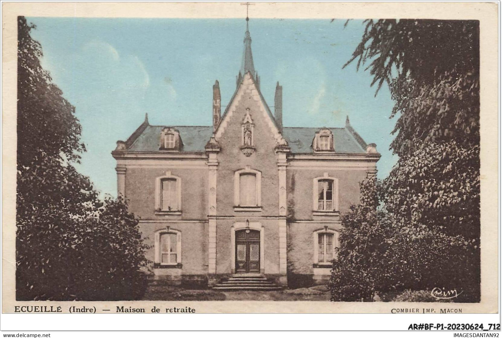 AR#BFP1-36-0357 - ECUEILLE - Maison De Retraite - Other & Unclassified