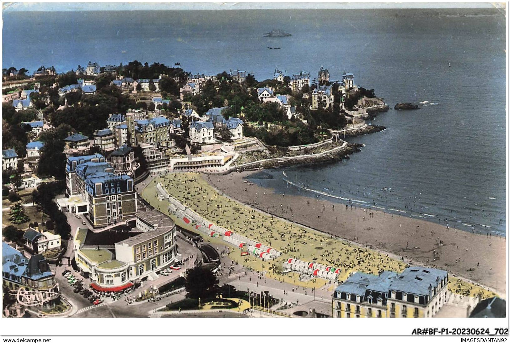 AR#BFP1-35-0352 - DINARD - La Plage Et La Pointe De La Malquine - Dinard