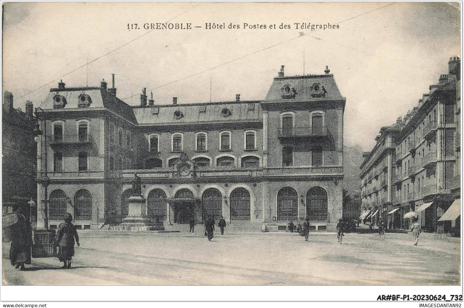 AR#BFP1-38-0367 - GRENOBLE - Hôtel Des Postes Et Des Télégraphes - Grenoble