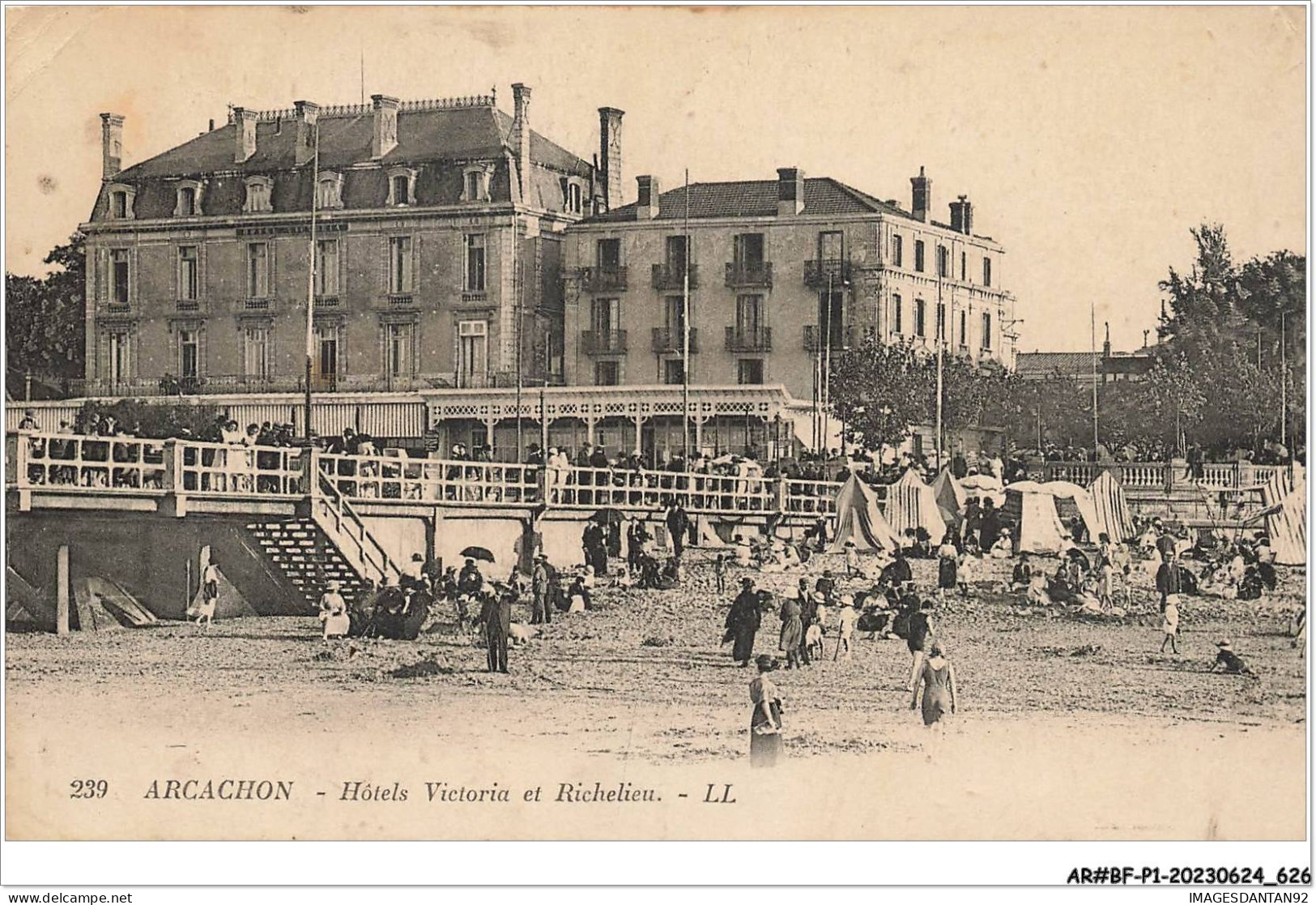 AR#BFP1-33-0314 - ARCACHON - Hôtels Victoria Et Richelieu - Arcachon