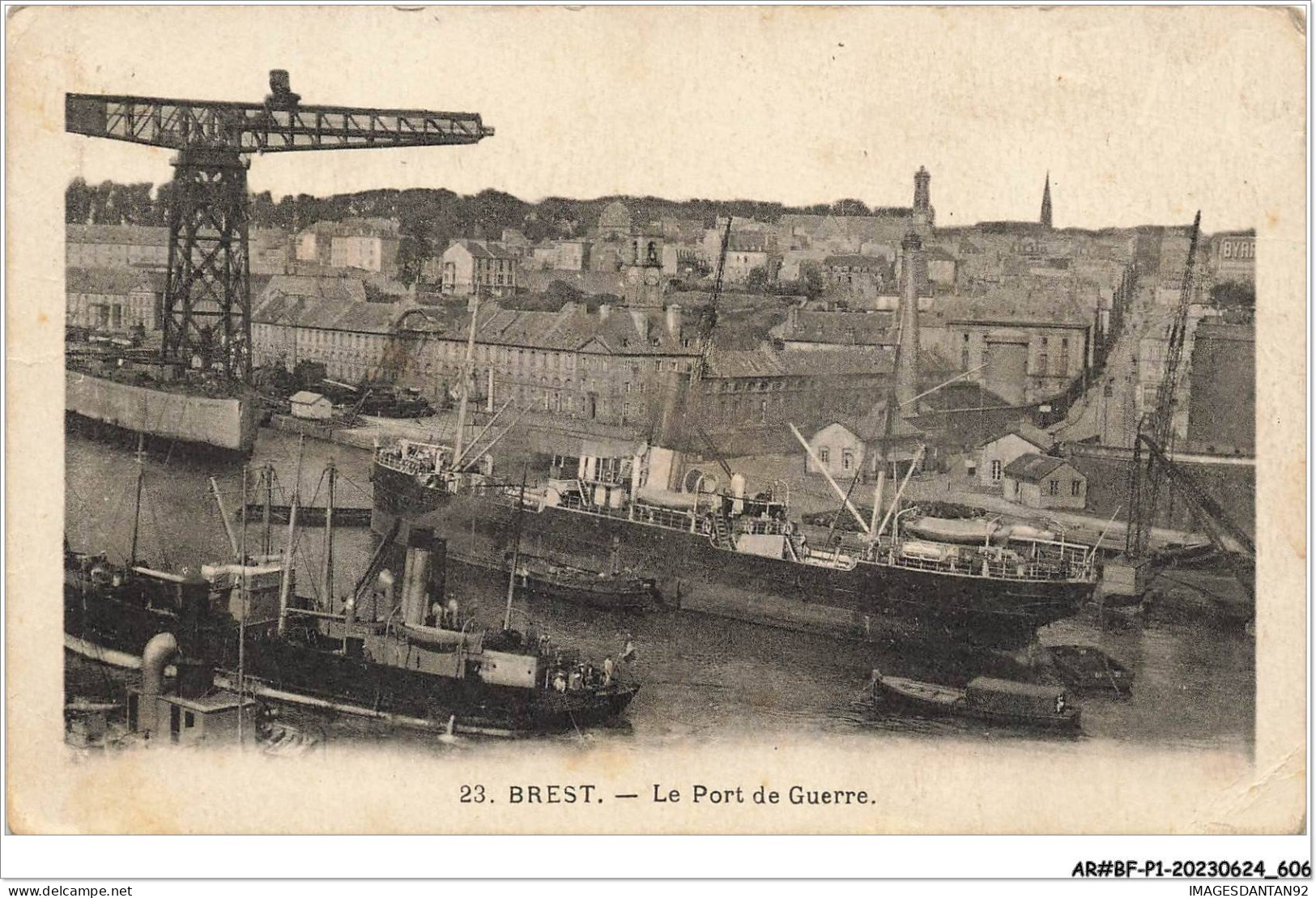 AR#BFP1-29-0304 - BREST - Le Port De Guerre - Bateaux - Brest