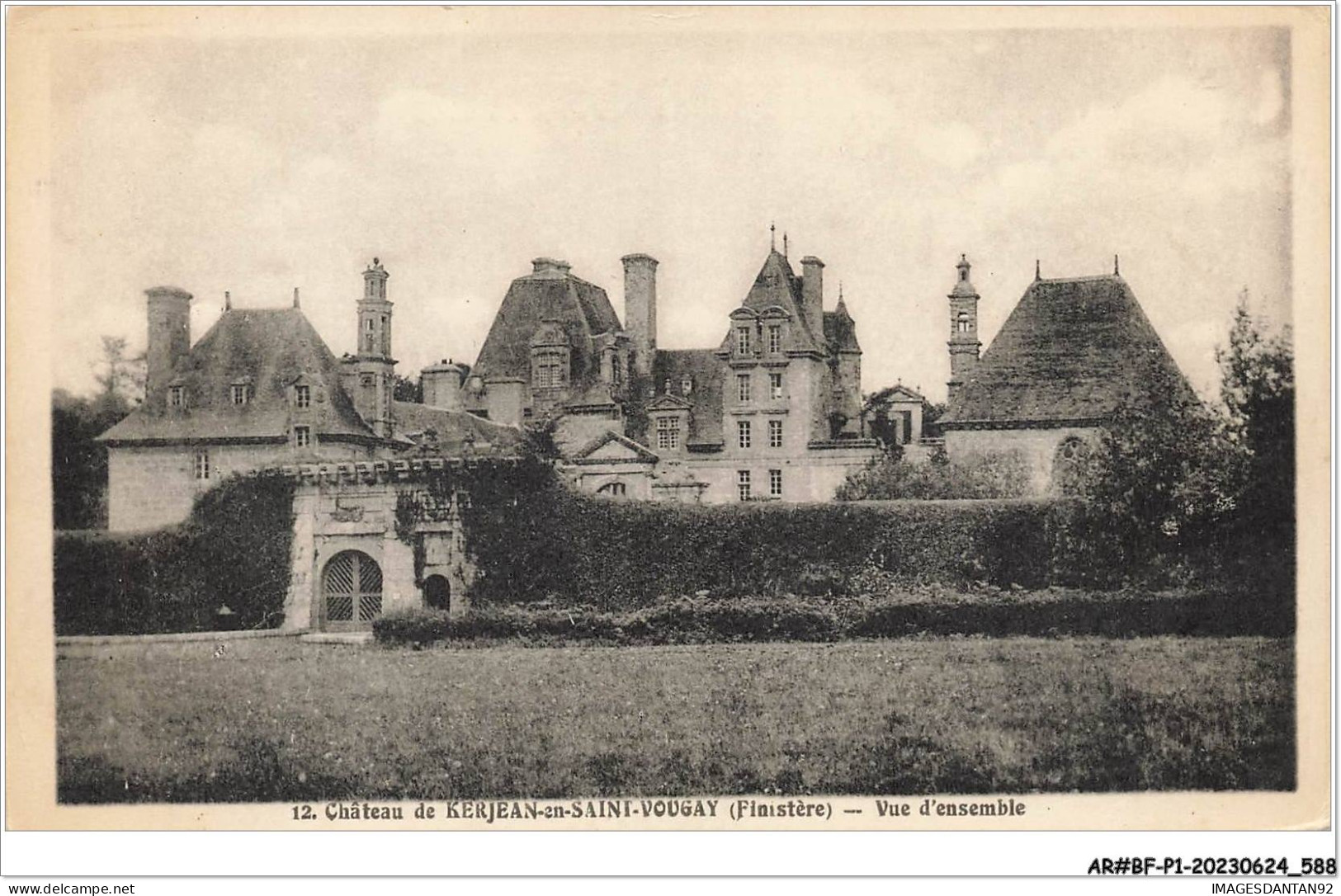 AR#BFP1-29-0295 - Château De KERJEAN-EN-SAINT-VOUGAY - Vue D'ensemble - Saint-Vougay