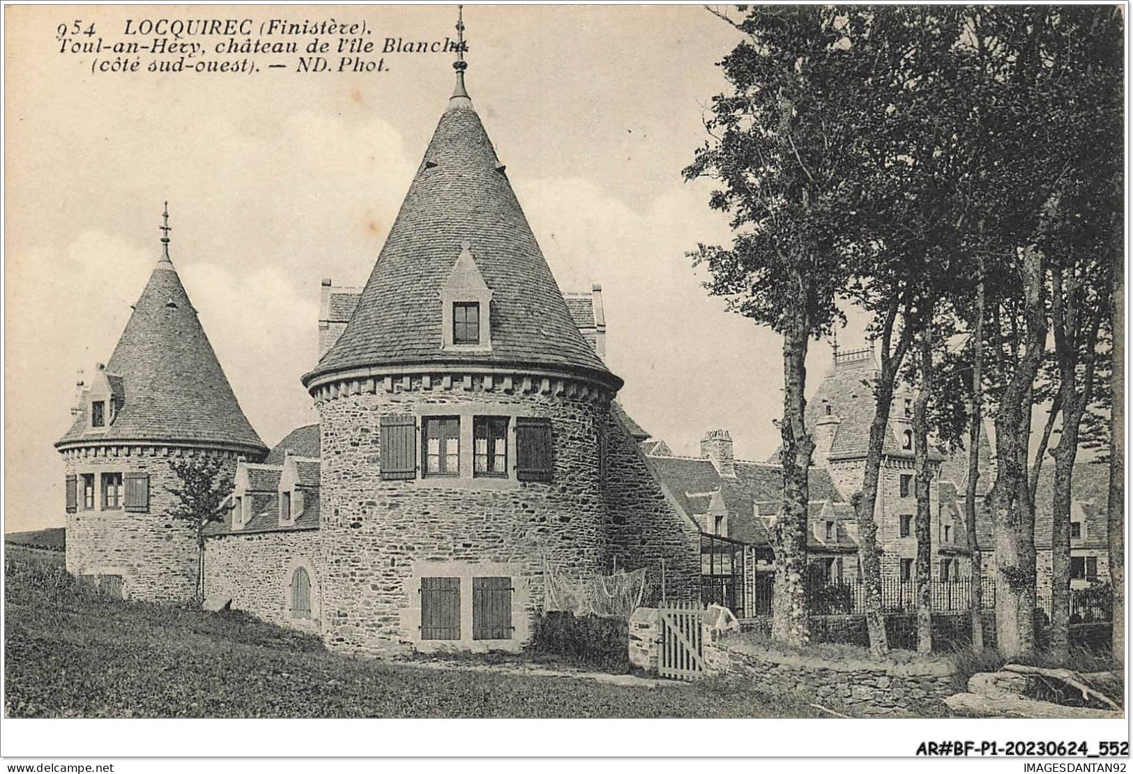 AR#BFP1-29-0277 - LOCQUIREC - Toul-an-Héry - Château De L'Ile Blanche - Locquirec