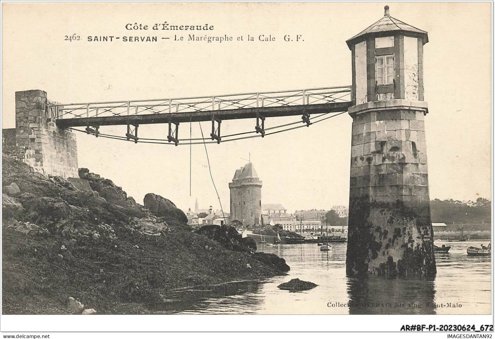 AR#BFP1-35-0337 - SAINT-SERVAN - Le Marégraphe Et La Cale   - Saint Servan