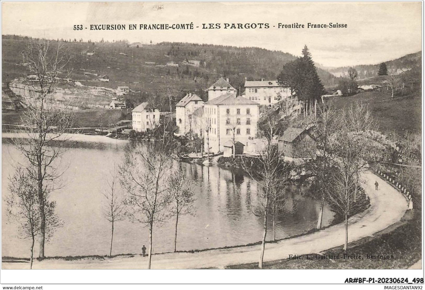 AR#BFP1-25-0250 - Excursionen Franche-Comté - LES PARGOTS - Frontière Franco-Suisse - Otros & Sin Clasificación