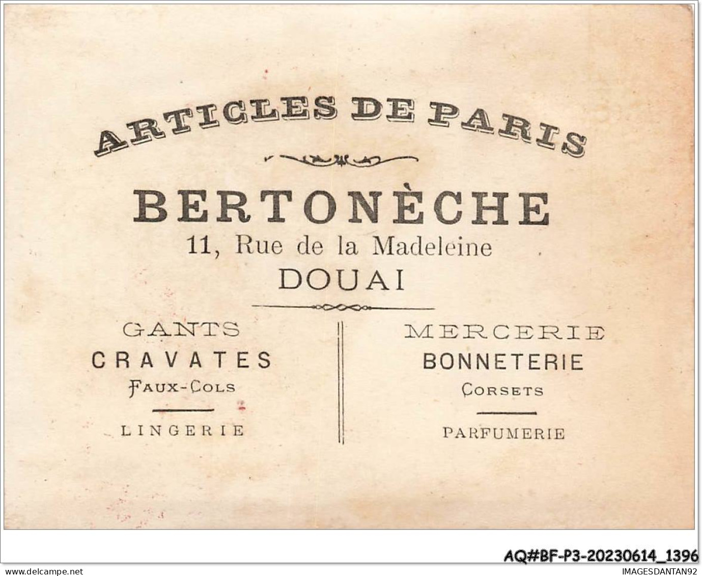 AQ#BFP3-CHROMOS-0695 - DOUAI - BERTONECHE - Le Lion Et L'ane Chassant - Altri & Non Classificati