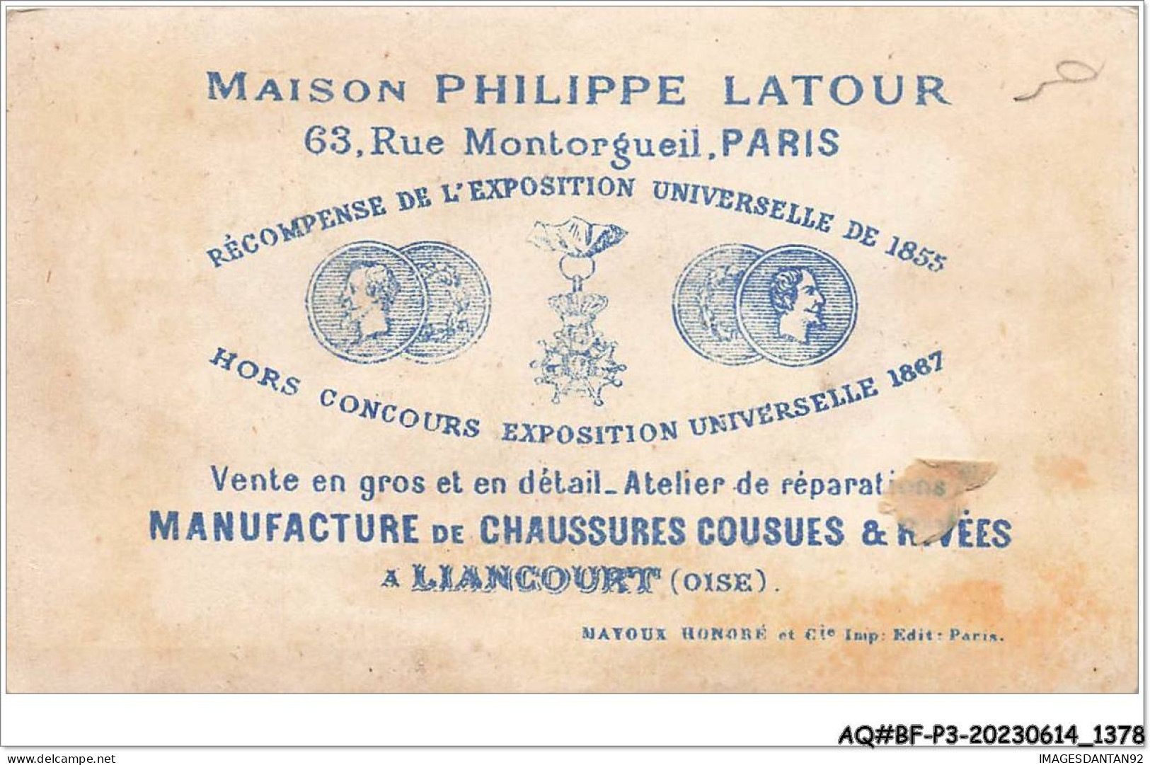 AQ#BFP3-CHROMOS-0686 - PARIS - Maison Philippe LATOUR - Chat Jouant Avec Une Balle - Altri & Non Classificati