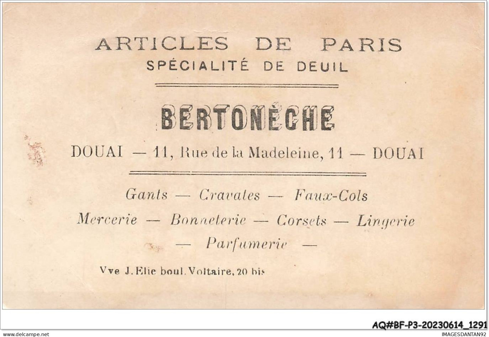 AQ#BFP3-CHROMOS-0642 - BERTONECHE - DOUAI - Radieux De Rentrer à Son Logis - Altri & Non Classificati