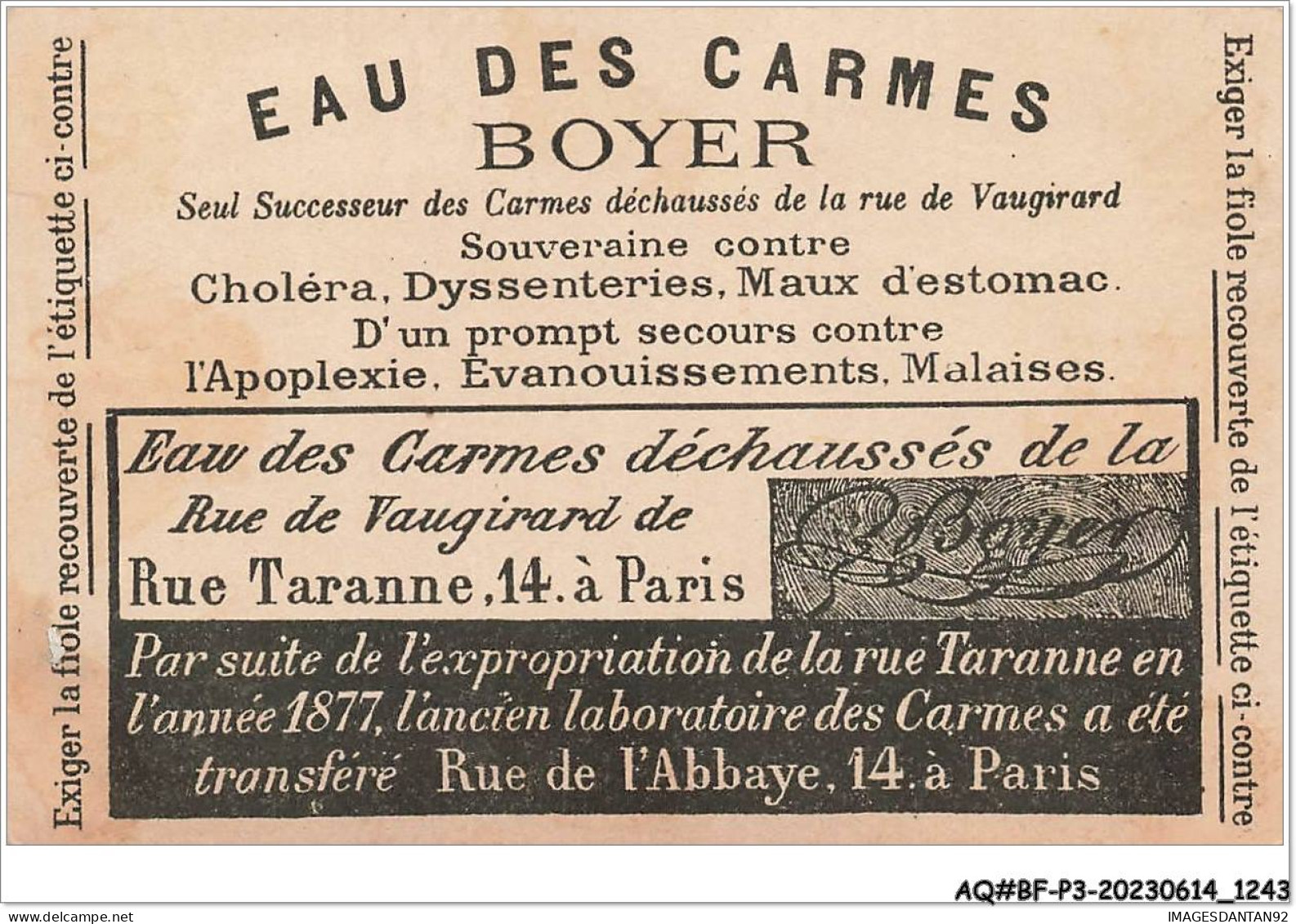 AQ#BFP3-CHROMOS-0619 - BOYER - Eau Des Carmes - Arrivée Du Vainqueur - AS DE PIQUE COURSE HIPPISME - Other & Unclassified