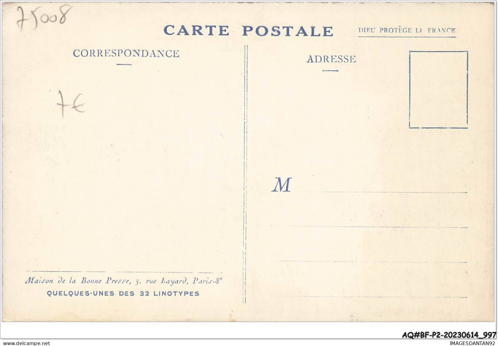 AQ#BFP2-75-0496 - PARIS VIII - Maison De La Bonne Presse - Quelques-unes Des 32 Linotypes - Distrito: 08