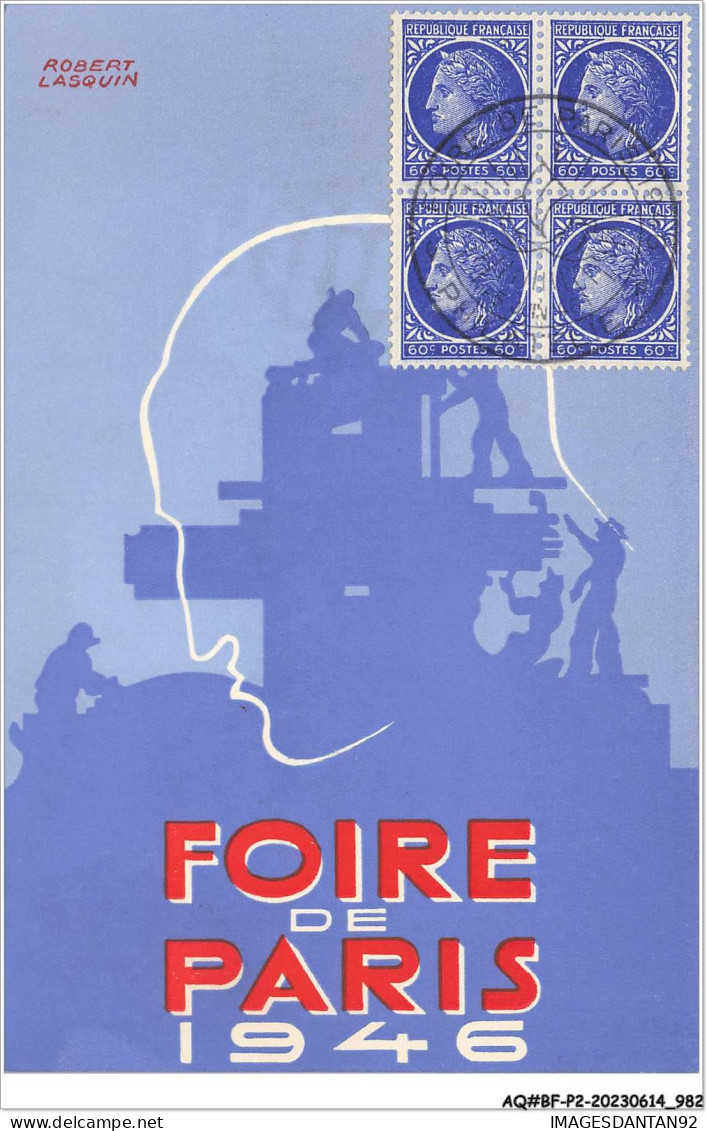 AQ#BFP2-75-0489 - PARIS - Foire De Paris 1946 - Ausstellungen