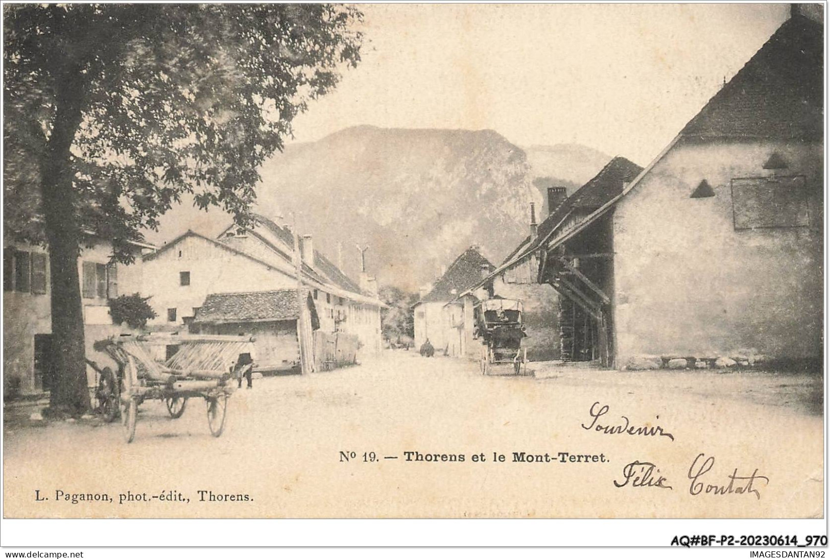 AQ#BFP2-74-0483 - THORENS - Thorens Et Le Mont-Terret - Thorens-Glières