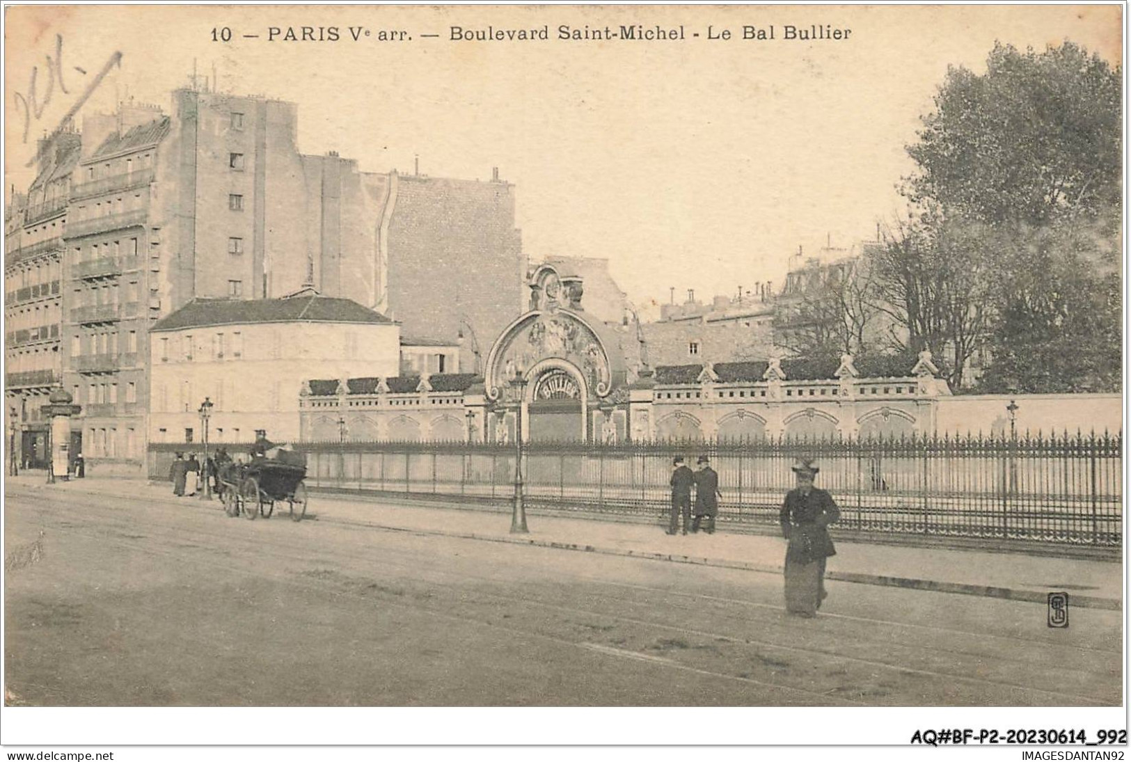 AQ#BFP2-75-0494 - PARIS V - Boulevard Saint-Michel - Le Bal Bullier - District 05