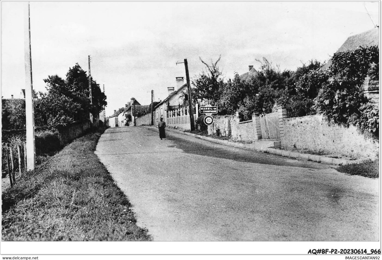 AQ#BFP2-72-0481 - MAREIL-EN-CHAMPAGNE - Entrée De La Ville - Other & Unclassified